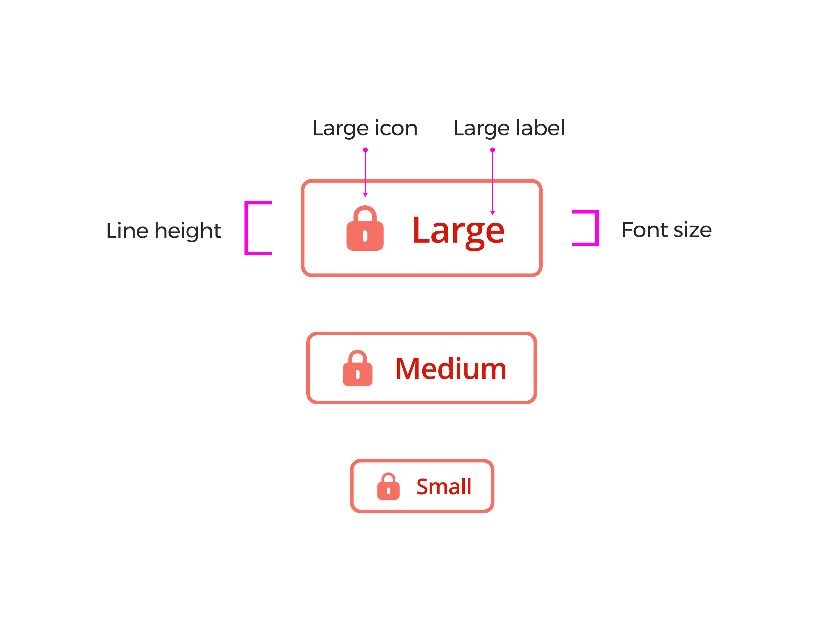 T-shirt sized buttons